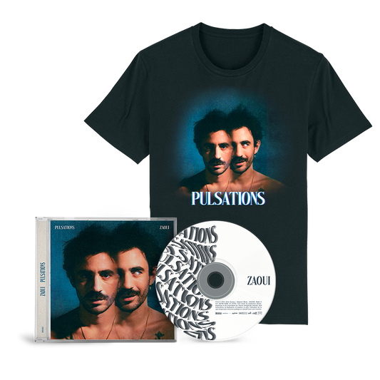 Nouveau TEE PACK PULSATIONS | Album + T-shirt | Zaoui