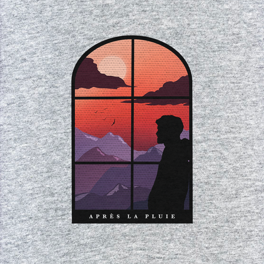 Hoodie gris | Après la pluie | Lonepsi