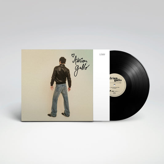 Vinyle 10 inch | premiers souvenir du futur | ADRIEN GALLO