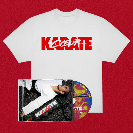 Pack "Karaté Coeur" - CD ou Vinyle + Tshirt Blanc
