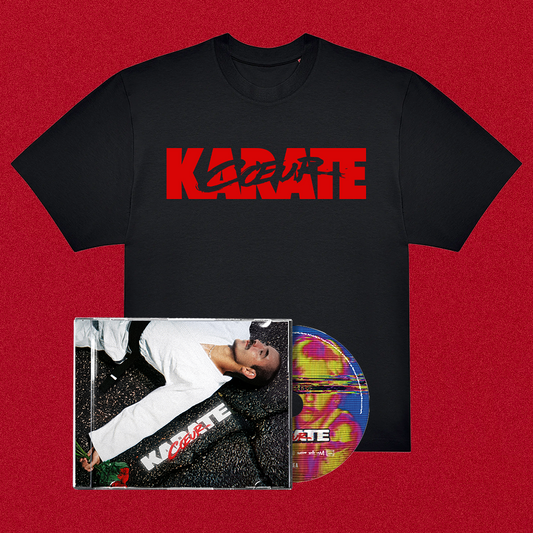 Pack "Karaté Coeur" - CD ou Vinyle + Tshirt Noir