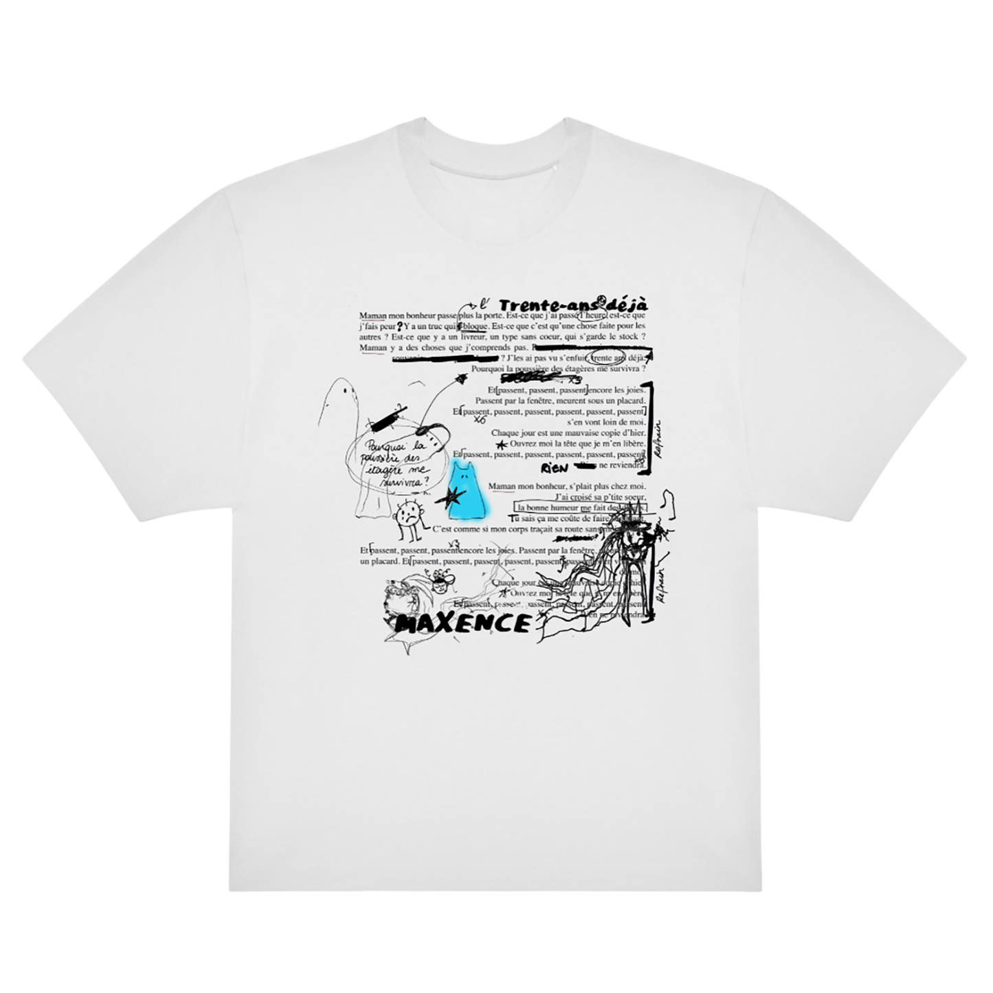 Pack Collector Vinyle + Carnet + Tshirt | DÉJÀ | Maxence