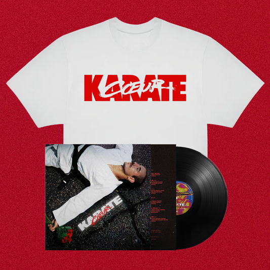 Pack "Karaté Coeur" - CD ou Vinyle + Tshirt Blanc