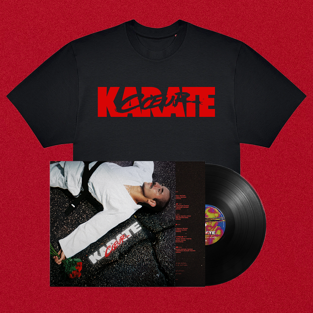 Pack "Karaté Coeur" - CD ou Vinyle + Tshirt Noir